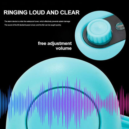 Fishing Bite Alarm with Sound & LED Indicator