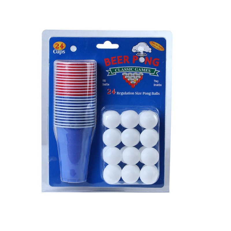 🔥Party Essentials 🔥Beer Pong Game Set 24 PCS