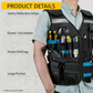 Adjustable Lightweight Construction Work Tool Vest