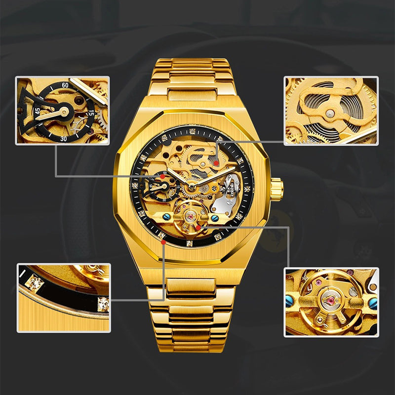 ⏳Time-limited Special⌛ Men’s Luxury Skeleton Mechanical Watch