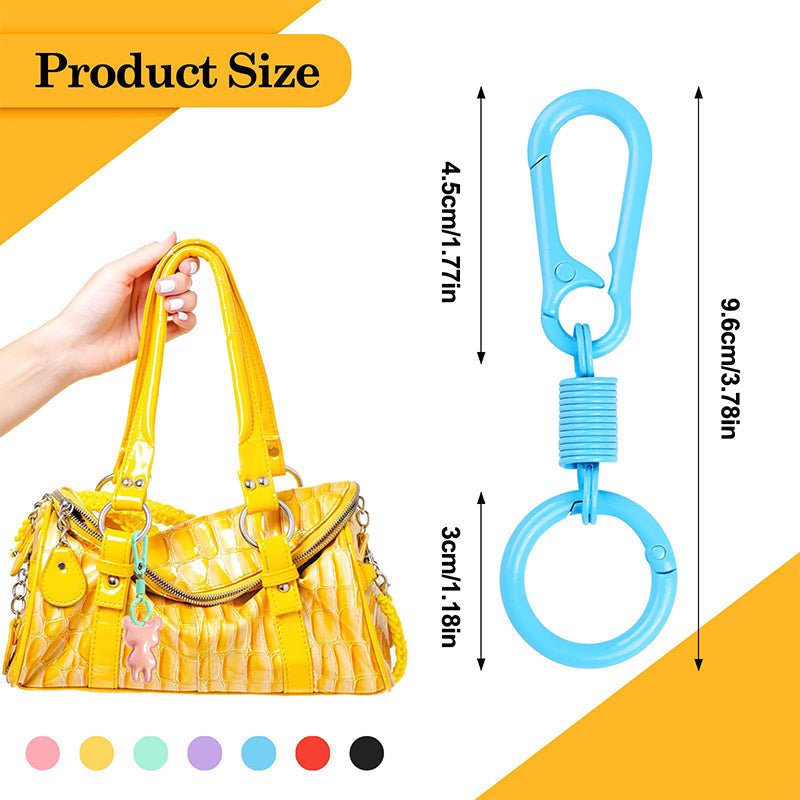 Zinc Alloy Car Carabiner Keychain Clip