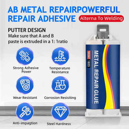 🛠️ BUY 3 GET 2 FREE! ⚡ Heavy-Duty Industrial Adhesive – High-Strength Bond, Heat & Impact Resistant for Multiple Materials 🔥