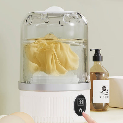 🩷Summer Special Offer🌼Wireless Charging Mini Washing Machine