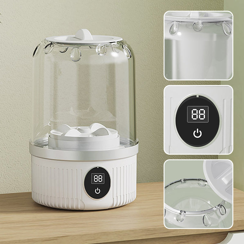🩷Summer Special Offer🌼Wireless Charging Mini Washing Machine
