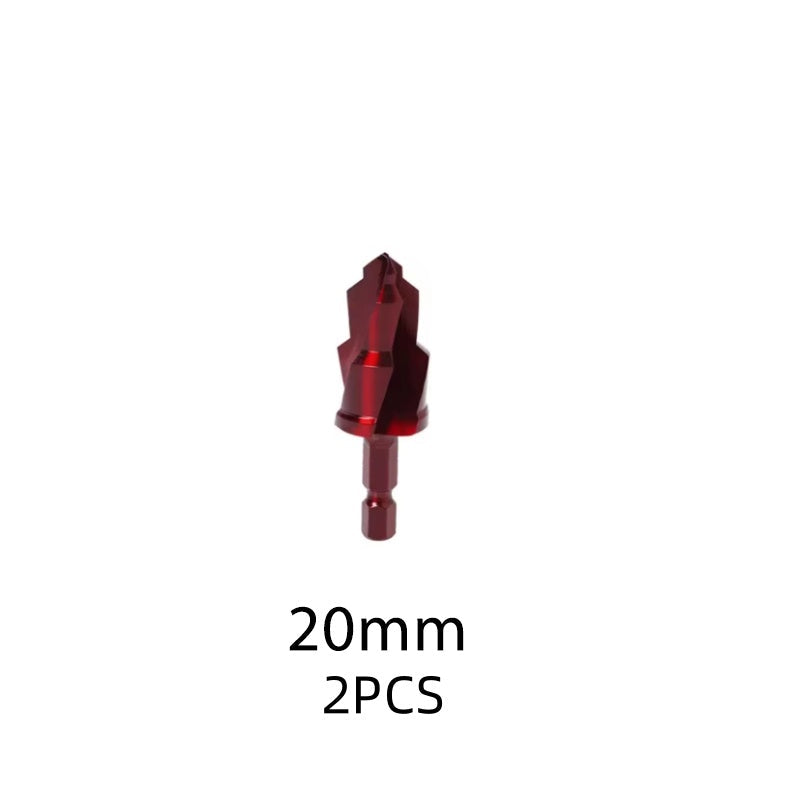 Spiral Lifting Pipe Repair Stepped Drill Bit