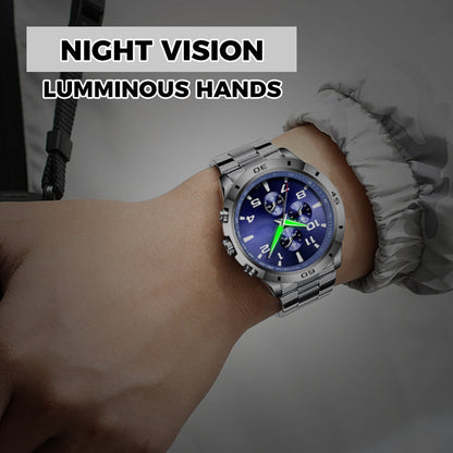 🔥Last Day Sale 50% OFF  Fashion Waterproof Luminous Quartz Watch