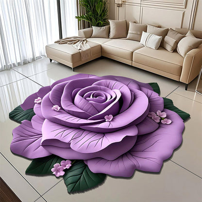 🌸Time-limited Special🌸Floral Plush & Diatomaceous Earth Floor Mat