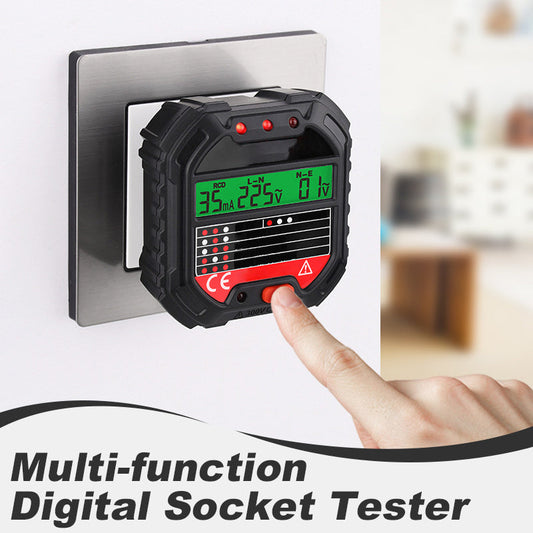 ⏳Time-limited Special⌛Multi-function Digital Socket Tester