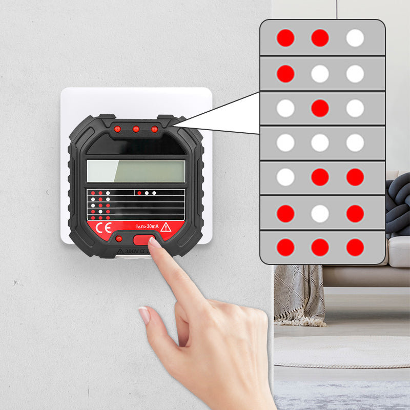 ⏳Time-limited Special⌛Multi-function Digital Socket Tester