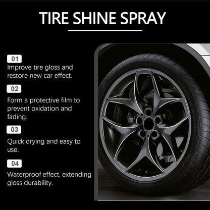 🔥HOT SALE 50% OFF🔥Multipurpose Effective Tire Shine Spray