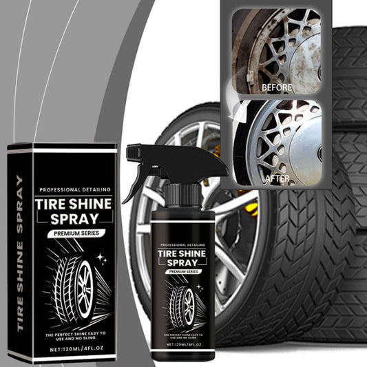 🔥HOT SALE 50% OFF🔥Multipurpose Effective Tire Shine Spray