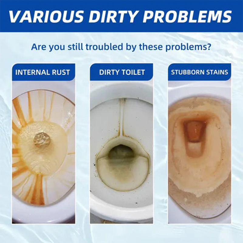 🔥2025 Newest Models🔥Toilet Blue Bubble Cleaning Block
