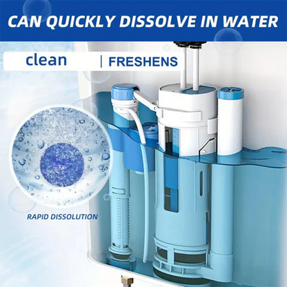 🔥2025 Newest Models🔥Toilet Blue Bubble Cleaning Block