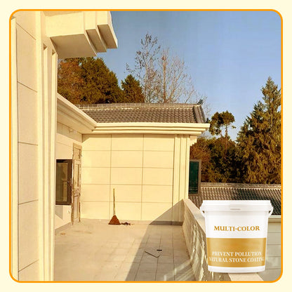 💖2025 Hot Sale💖2kg Waterproof Multi-Color Natural Washed Stone Coating