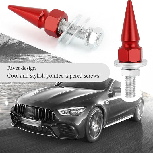 🔥HOT SALE🔥M6 Spike License Plate Screw for Car & Motorcycle