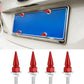 🔥HOT SALE🔥M6 Spike License Plate Screw for Car & Motorcycle