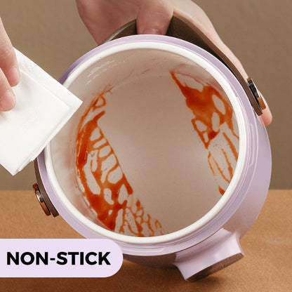 💖Most popular in 2025💖 1L Multifunction Portable Electric Stewpot