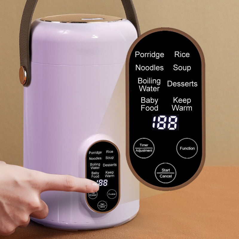 💖Most popular in 2025💖 1L Multifunction Portable Electric Stewpot