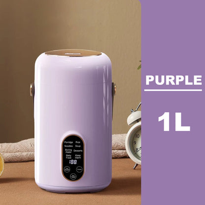 💖Most popular in 2025💖 1L Multifunction Portable Electric Stewpot