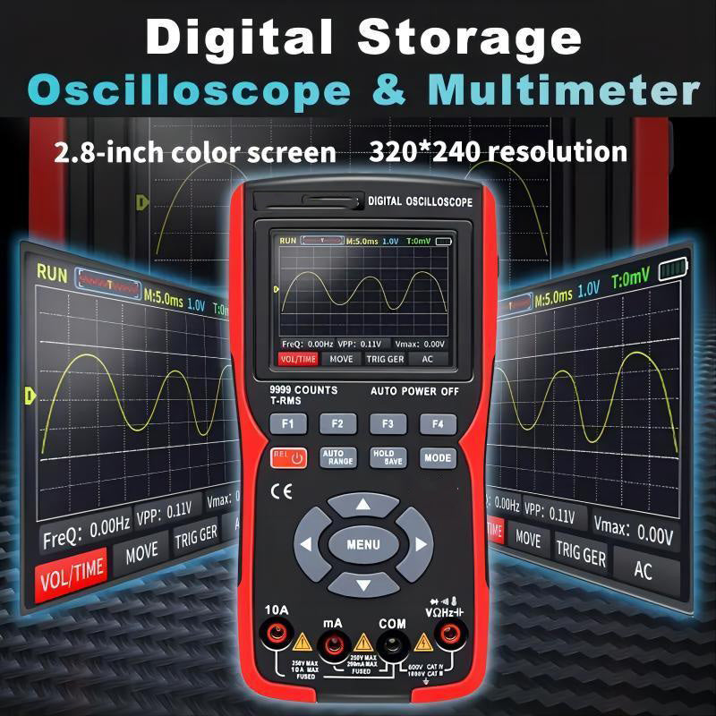 ✨✨✨Rechargeable Multifunctional Handheld Oscilloscope