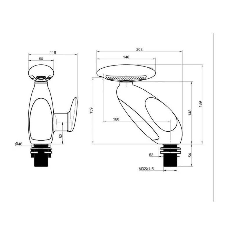 🌊360° Rotating Pull-Out Washbasin Faucet With 4 Water Flow Modes & LED Light
