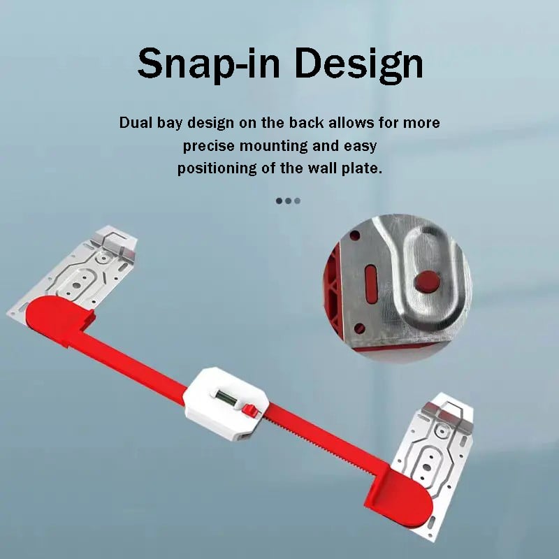 🔥HOT SALE🔥Adjustable Dual-Slot Spirit Level for AC Mounting Brackets（50% OFF）