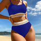💖2025 New Type 50% OFF👙Women Bikini Sets High Waisted Swimsuit Two Piece Bathing Suits
