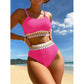 💖2025 New Type 50% OFF👙Women Bikini Sets High Waisted Swimsuit Two Piece Bathing Suits