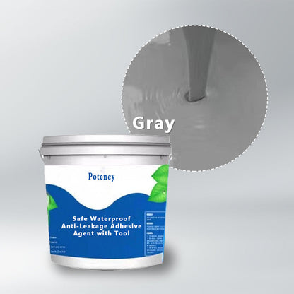 🌊Safe waterproof and leak-proof adhesive (with free gloves and brush)