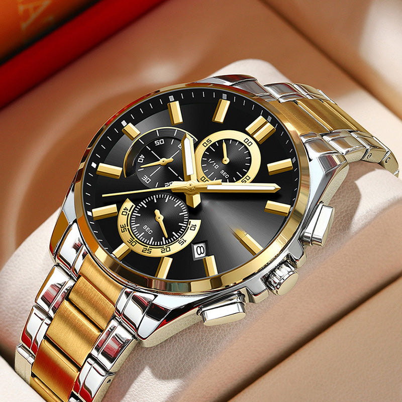 ⏳Time-limited Special⌛Men's Stainless Steel Business Wrist Watch