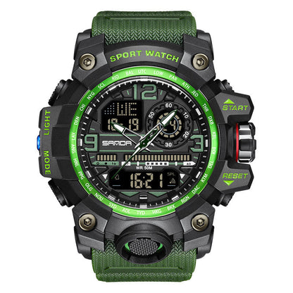 💦100m Waterproof⌚Men's Fashion Multifunctional Waterproof Luminous Watch