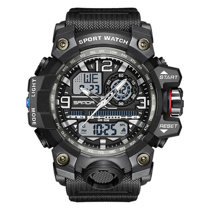 💦100m Waterproof⌚Men's Fashion Multifunctional Waterproof Luminous Watch