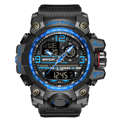 💦100m Waterproof⌚Men's Fashion Multifunctional Waterproof Luminous Watch
