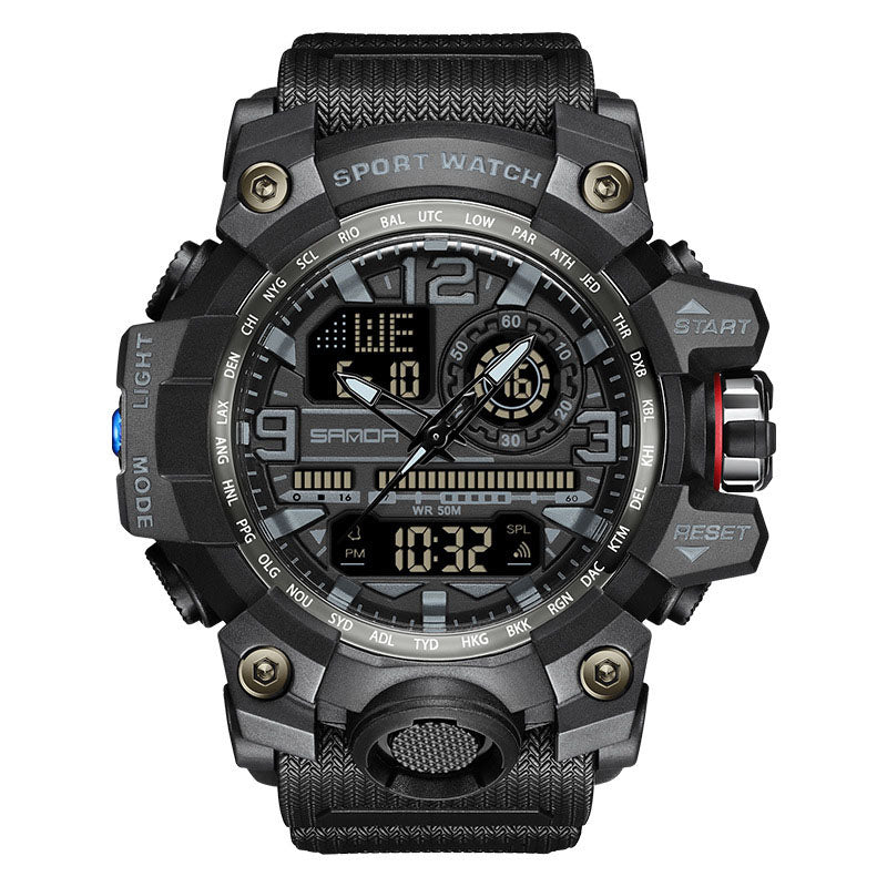 💦100m Waterproof⌚Men's Fashion Multifunctional Waterproof Luminous Watch