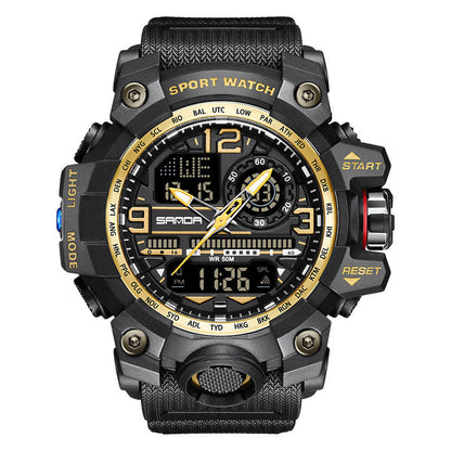 💦100m Waterproof⌚Men's Fashion Multifunctional Waterproof Luminous Watch