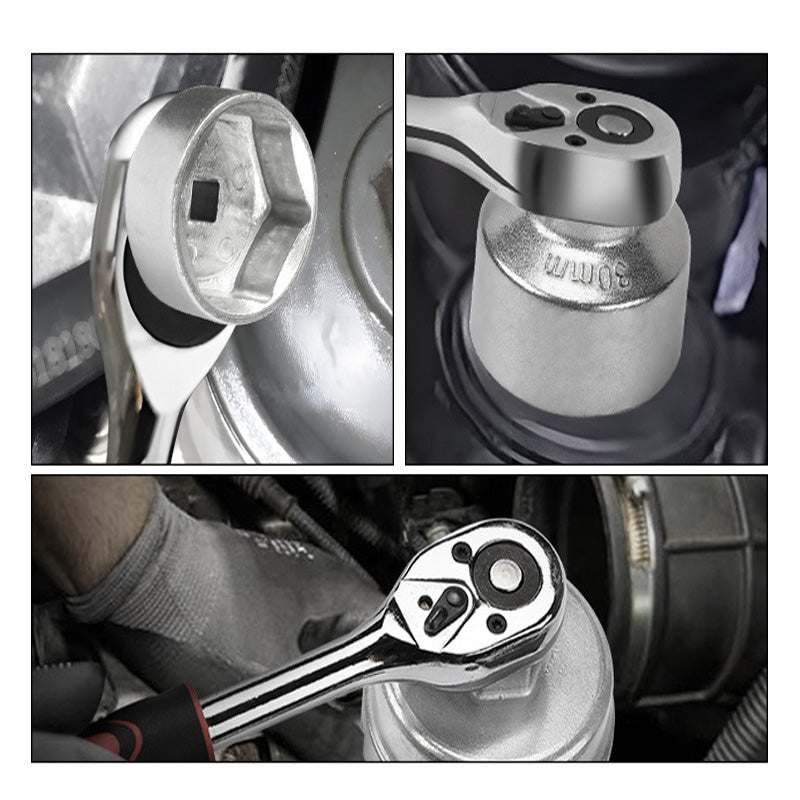 🚗10PCS Oil Filter Wrench Socket Kit（50% OFF）
