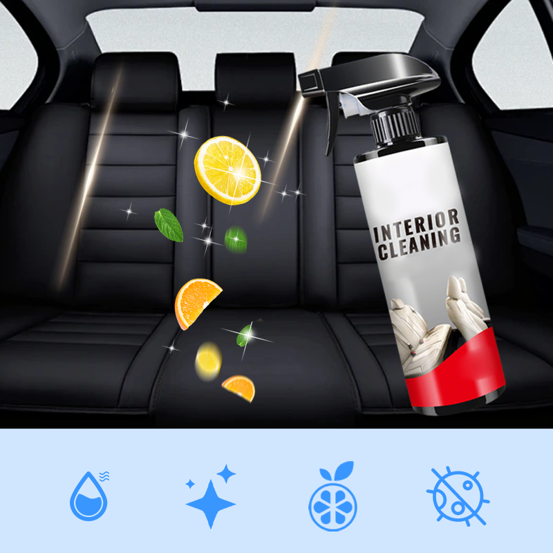 🚗500ml Rinse-Free Car Interior Cleaner Spray