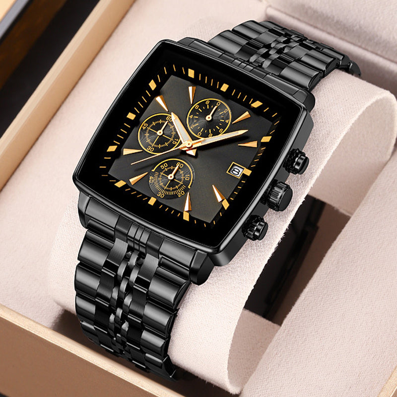 ⌚Men's Multifunctional Waterproof Quartz Watch
