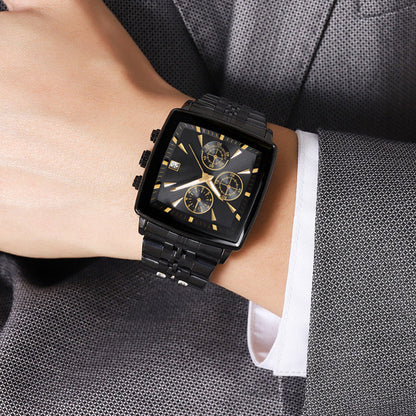 ⌚Men's Multifunctional Waterproof Quartz Watch
