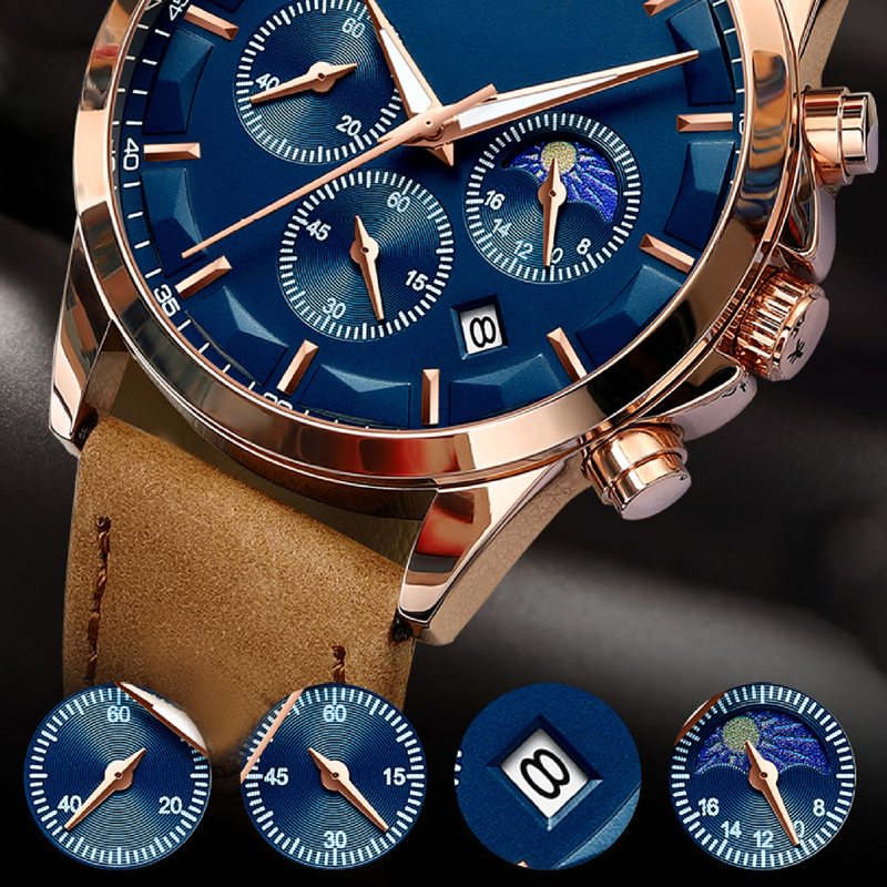 ⏳Time-limited Special⌛Men's Waterproof Business Wrist Watch