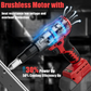 🔥HOT SALE🔥Portable Handheld 21V Brushless Rivet Machine with Aluminum Rivets & Storage Box