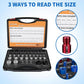 🔩🔥Nut & Bolt Thread Checker Kit for Inspection of Fixed Bolts or Threaded Holes
