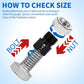 🔩🔥Nut & Bolt Thread Checker Kit for Inspection of Fixed Bolts or Threaded Holes