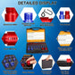 🔩🔥Nut & Bolt Thread Checker Kit for Inspection of Fixed Bolts or Threaded Holes