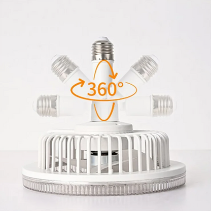 🍃2025 Newest Models🍃E27 360° Rotating Ceiling Fan with Remote Control