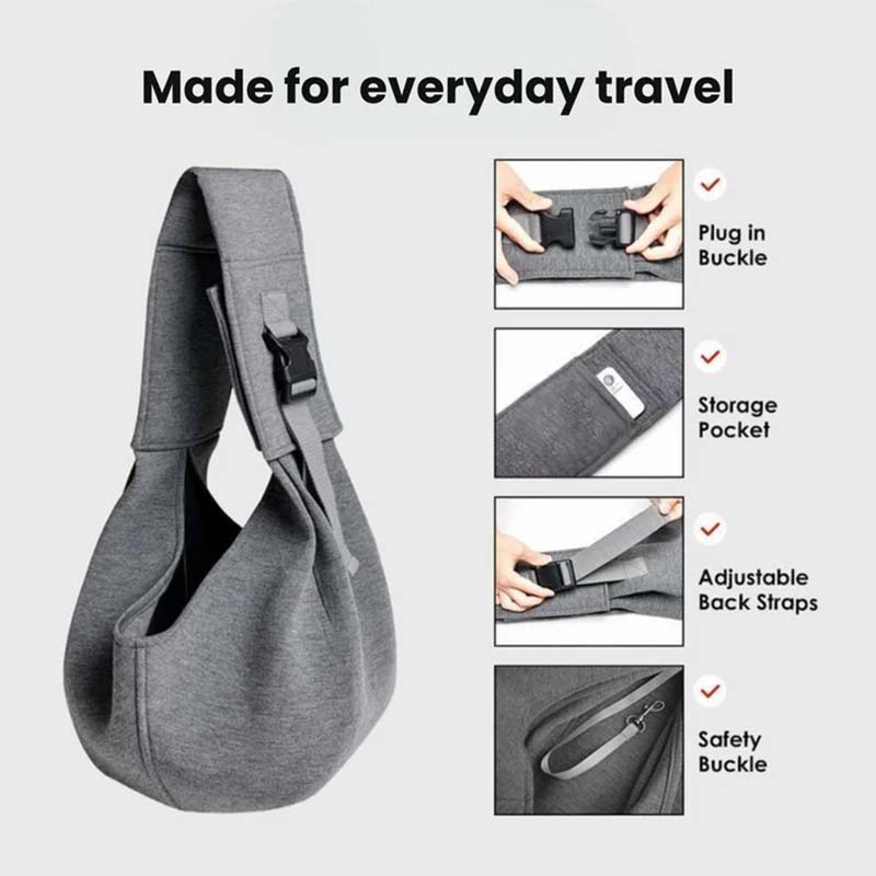 🐱🐶Adjustable Crossbody Pet Sling Carrier
