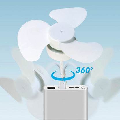 💥Portable Silent Fan with One-button Switch Base