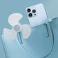 💥Portable Silent Fan with One-button Switch Base
