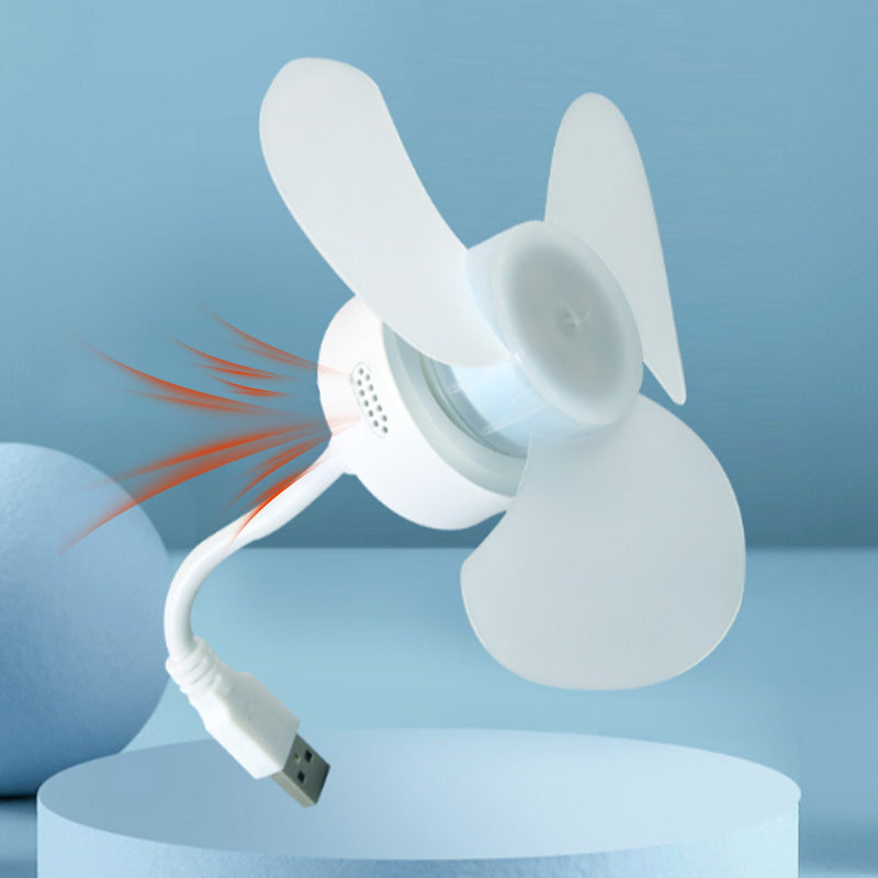 💥Portable Silent Fan with One-button Switch Base