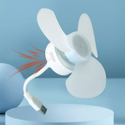 💥Portable Silent Fan with One-button Switch Base